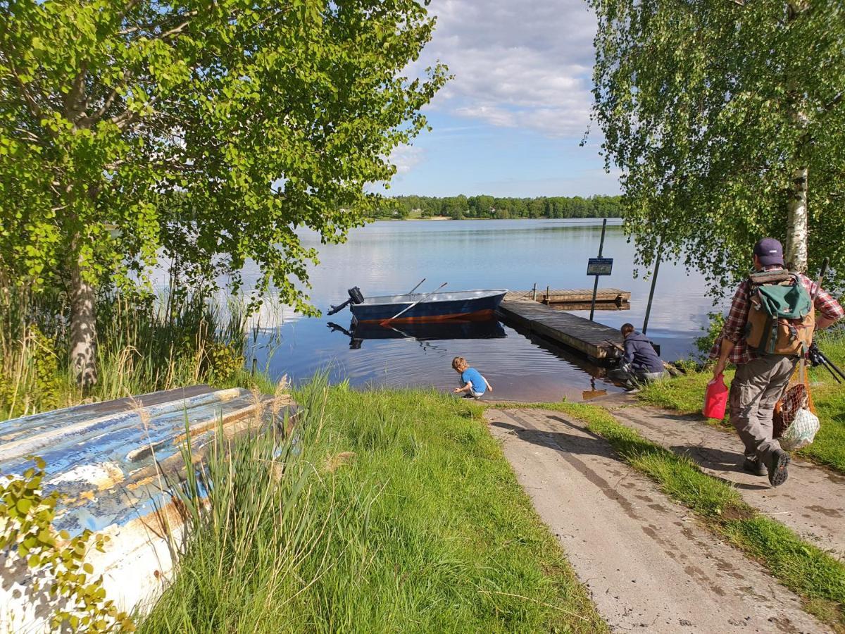 Strandaengen Rustisk Stuga Osby  外观 照片